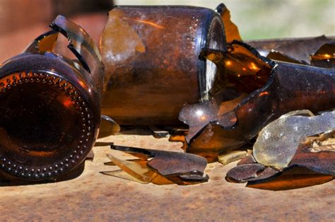 Grunge Broken Bottles Free Stock Photo - Public Domain Pictures 