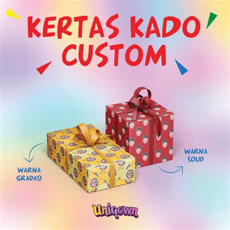 Jual Cetak Kertas Kado Custom A Custom Wrapping Paper Kota