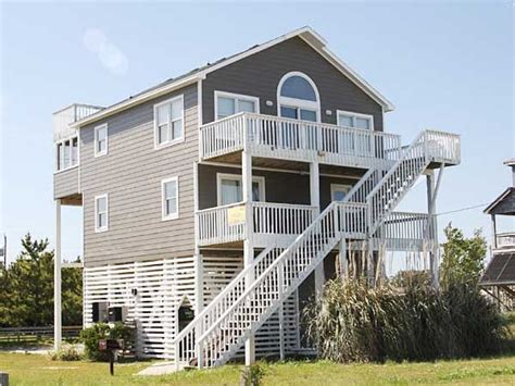 The Sea And The Sun 4 Bedroom Semi Ocean Front Home In Salvo OBX NC