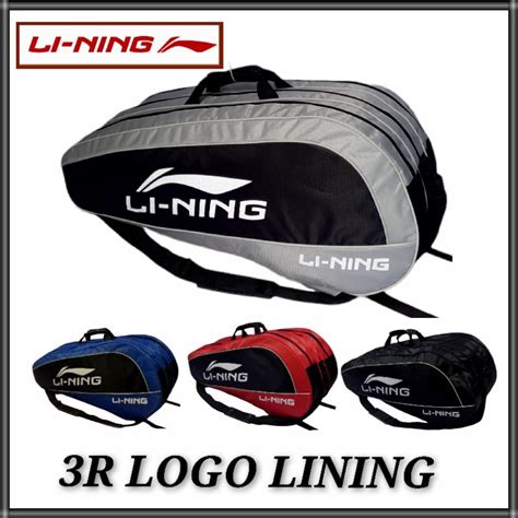 Jual TAS RAKET RANSEL LN 3R BADMINTON BULU TANGKIS Shopee Indonesia