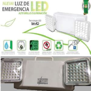 Luz De Emergencia Ledr W Philips Luz Y Color