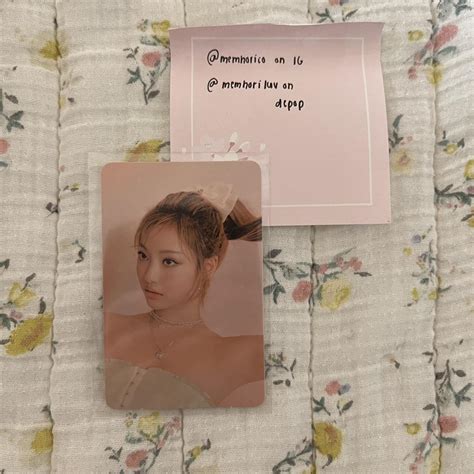 Ningning Aespa 2022 Seasons Greetings Pc Stamped Depop