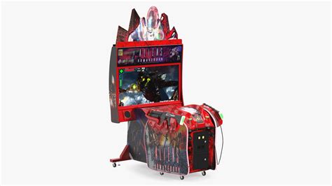 Aliens Armageddon Arcade Shooting Game On State 3d Model 69 3ds