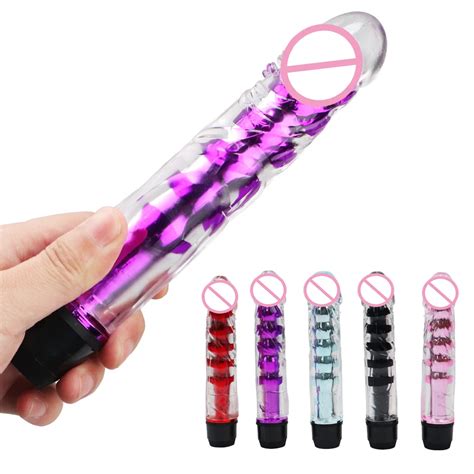 Vibrator Jelly Dildo Realistic Dildo Penis Suction Cup Male Dick Female