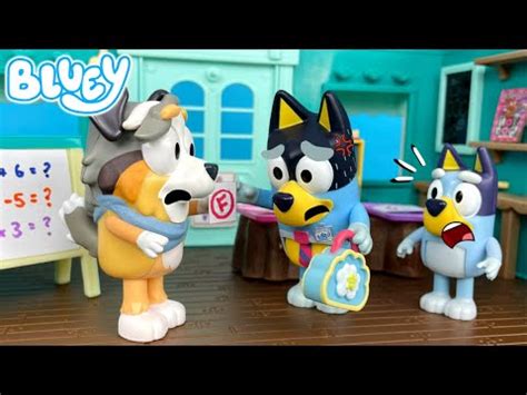 Bluey Bandit Goes Back To School Episode Pretend Play With Bluey