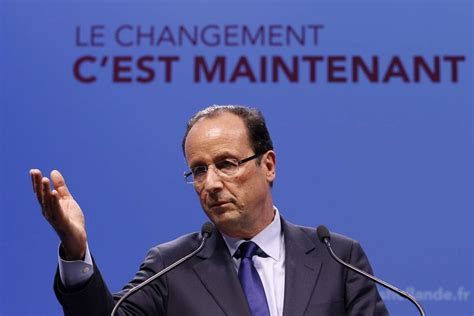 hollande  la finance des mesures moins radicales  le slogan