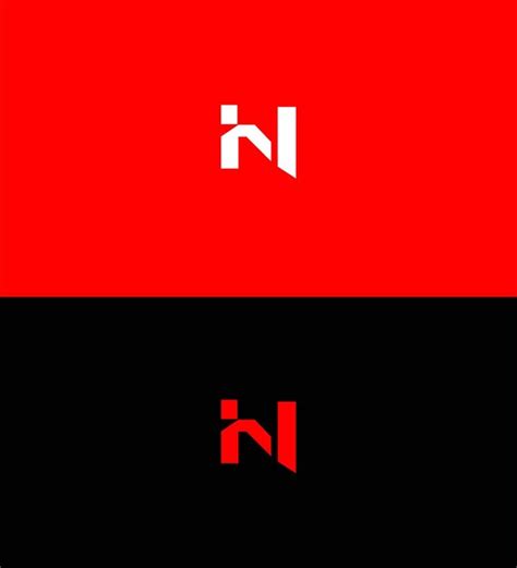 Premium Vector Hn Nh Letter Logo Brand Icon Identity Sign