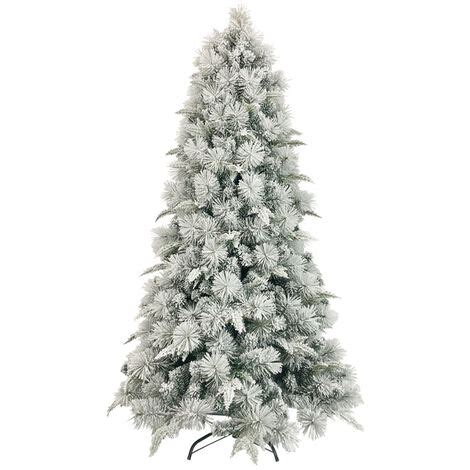 Albero Di Natale Artificiale Innevato Cm Rami Foresta Premium Verde