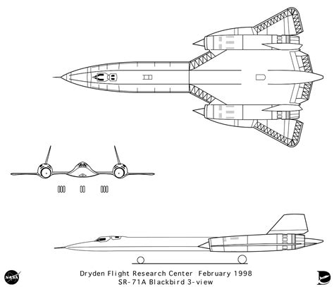 SR-71 Online - Blackbird Diagrams Gallery