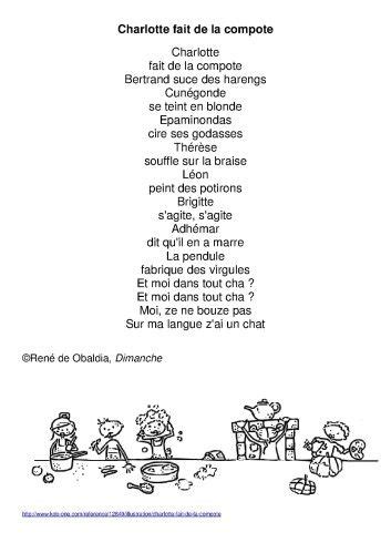 Poesies Comptines Ecole Maternelle De Saint Pierre Eglise