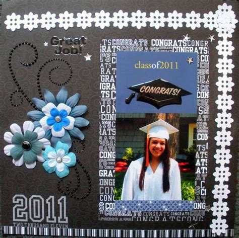 Scrapbooking Ideas For Graduation Graduation Scrapbook Page Scrapbooking Ideas Graduation