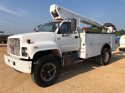 1991 Gmc Topkick Bucket Truck Vinsn1gdm7h1p5mj505079 Sa V8 Gas