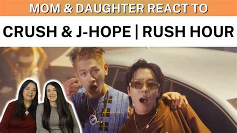 Crush 크러쉬 Rush Hour Feat j hope of BTS REACTION Video our first