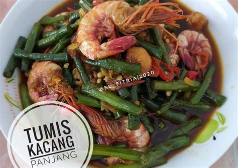 Resep 119 Tumis Kacang Panjang Oleh Lailahuang Cookpad