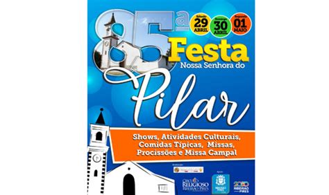 Ribeirão Pires realiza 85 edição da Festa da Nossa Senhora do Pilar