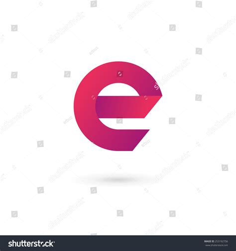 Letter E Logo Icon Design Template Stock Vector Royalty Free 253192756 Shutterstock