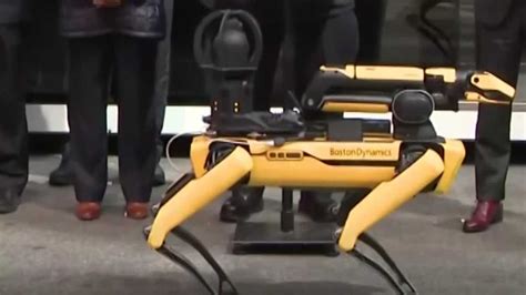 WATCH: Robot police dog returns to NYPD despite earlier criticism