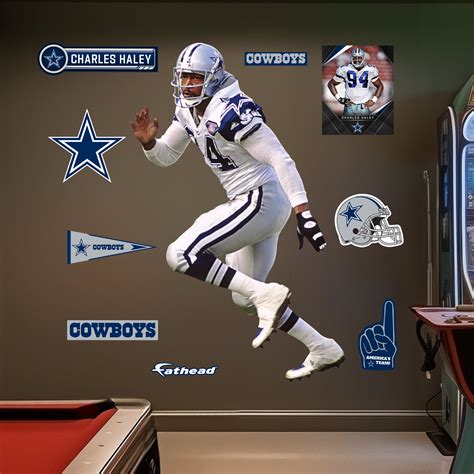 Dallas Cowboys Wall Décor And Decals Tagged Athlete Charles Haley