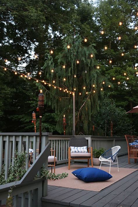 Ideas For Backyard String Lights