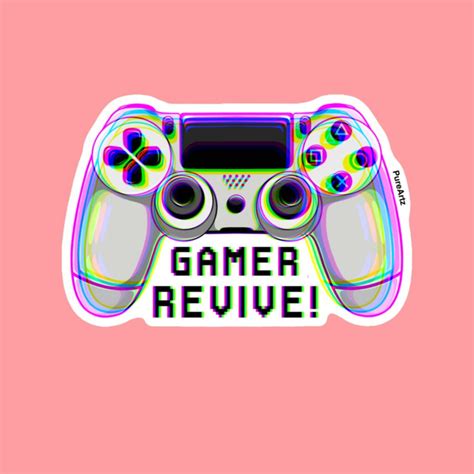 Gamer Laptop Sticker PureArtz