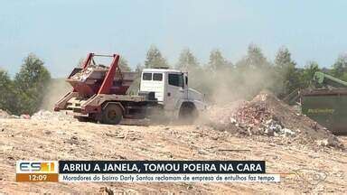 Gazeta Meio Dia Moradores Do Bairro Darly Santos Reclamam De Poeira