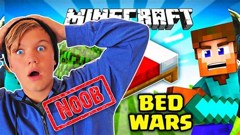 I M A Noob At Bed Wars Minecraft Bed Wars Youtube