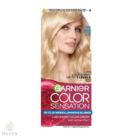 Garnier Color Sensation Boja Za Kosu Diamon Ultra Blond Oliva