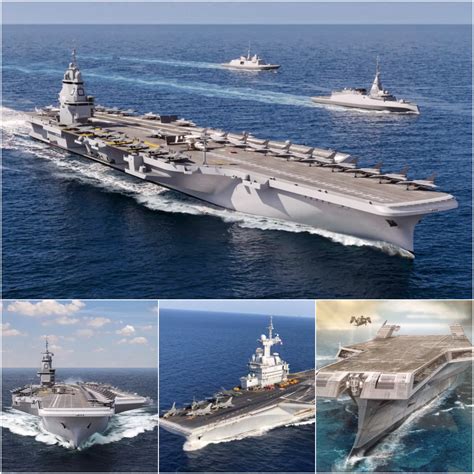 Future US Aircraft Carrier Unveiled: Model of Technological Advancement ...