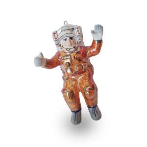 Елочные игрушки Космонавт СССР, Ракета СССР из фарфора купить в Санкт ...