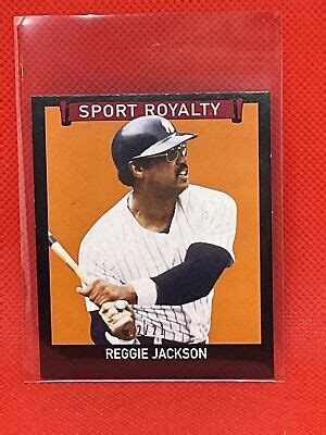 2009 Upper Deck Goudey Sport Royalty Reggie Jackson 226 Black Ed 2