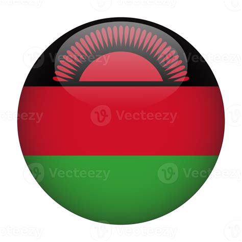 Malawi D Rounded Flag With Transparent Background Png