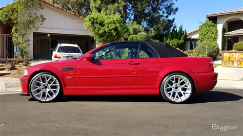 2004 BMW M3 RED CONVERTIBLE | Rent this location on Giggster