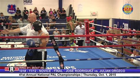 41st Nat Pal Boxing Tournament Jose Rodriguez Vs Julian Orozco