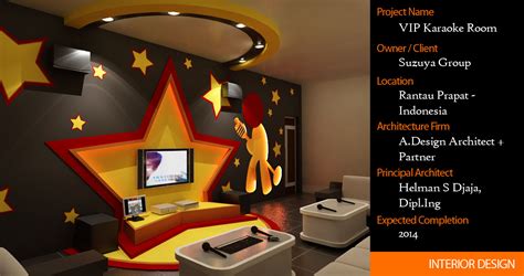 Architecture Portfolio: Interior Design of Karaoke Room