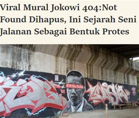 Polemik Penyampaian Kritik Melalui Mural