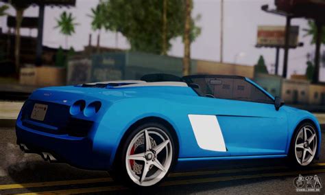 Obey 9F Cabrio Para GTA San Andreas