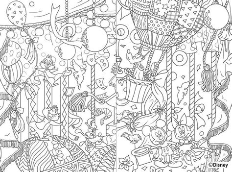 Disneys Fantastic Coloring Book In Post Card Size Etsy