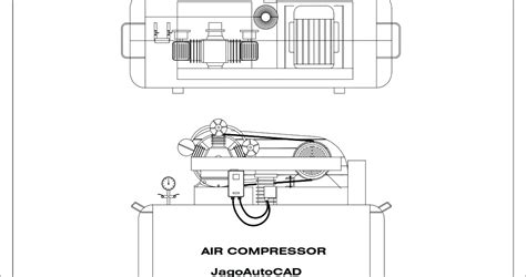 Air Compressor Symbol In Autocad