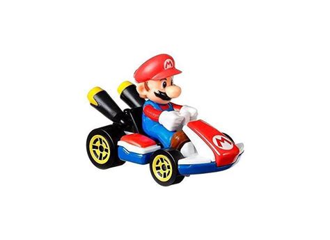 Carrinho Mario Kart Mattel Hot Wheels Colecionável Réplica Modelos Sortidos GBG25 o