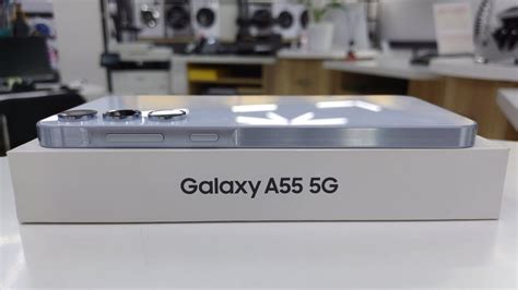 Galaxy A55 5g Iceblue Unboxing Youtube