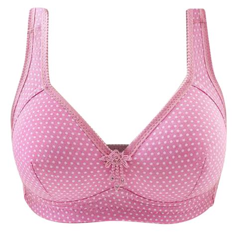 Hfyihgf On Clearance Womens Minimizer Bras Polka Dot Comfort Cushion