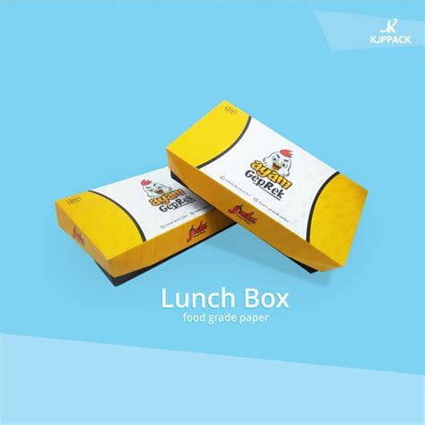 Detail Desain Kemasan Nasi Box Koleksi Nomer