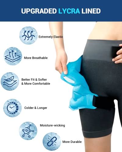 Snapklik Comfytemp Large Hip Ice Pack Wrap For Bursitis Sciatica