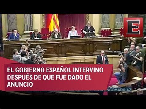 Parlamento De Cataluña Aprueba Resolución De Independencia Vídeo Dailymotion