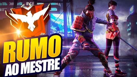 FREE FIRE AO VIVO RANKEADA INSANA RUMO AO MESTRE AINDA DA TEMPO