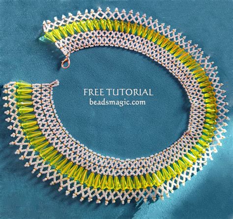 Free Pattern For Necklace Gimlet Beads Magic