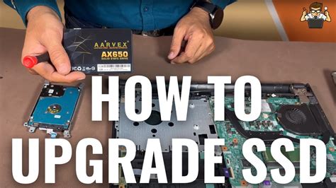 Thermal Paste And Ssd Upgrade 128gb Ssd Gaming Performance Youtube