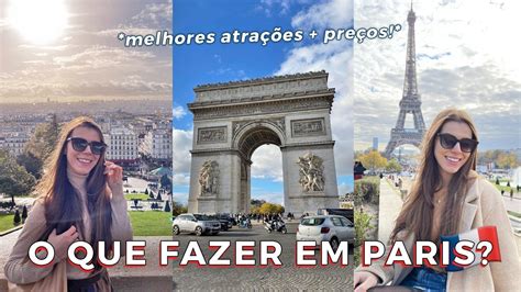 Dias Em Paris O Que Fazer Roteiro Completo Youtube