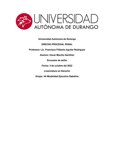 Universidad Autónoma de Durango Universidad Autónoma de Durango