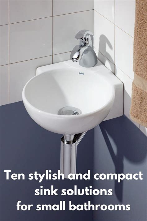 Ten Stylish And Compact Sink Solutions For Small Bathrooms Small